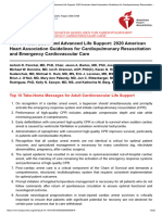 Part 3 - Adult Basic and Advanced Life Support - 2020 American Heart Association Guidelines For Cardiopulmonary Resuscitation and Emergency Cardiovascular Care (001-222)