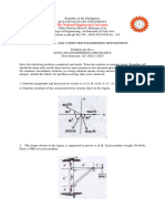 Problem Set I. Engineering Mechanics