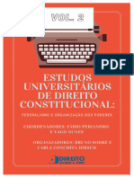 (2021) Estudos Universitários de Direito Constitucional Federalismo e Organização Dos Poderes - HIRSCH, SODRÉ, NUNES