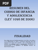 Resumen Codigo de Infancia