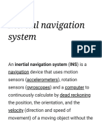 Inertial Navigation System