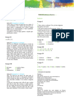 Soluções Teste de Avaliação A1