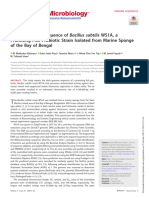 Rahman Et Al 2020 Whole Genome Sequence of Bacillus Subtilis Ws1a A Promising Fish Probiotic Strain Isolated From