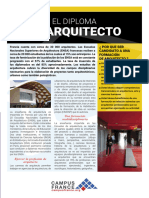 Diploma de Arquitecto