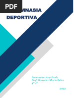 La Gimnasia Deportiva