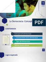 11 Democracia, Concepto y Formas