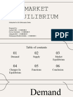 Market Equilibrium