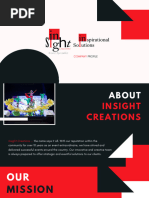 Insight Creations - Event Company Profile