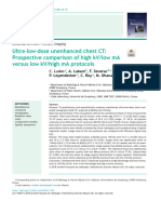 Ultra Low Dose Comparative Vendor