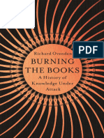 Burning The Books - A History of Knowledge Under Attack by Richard Ovenden