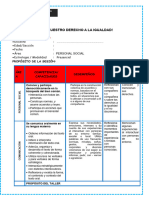 Sesion 5 ¡Nuestro Derecho A La Igualdad!