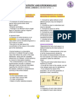 Central Tendency Variability and Sampling Distribution PNCH