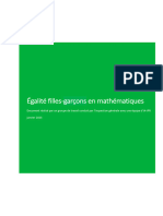 Mathematiques - Filles-Garcons Education Nationale