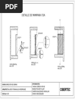 Detalle de Mampara Fija