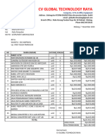 Invoice Tiket