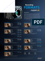 ARRI ALEXA 35 - Recording Format Poster