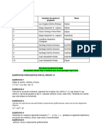 Documento Ejercicios Monitoría 6 de Junio Grupo 12