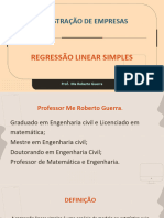 Regressão Linear