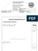 Calculus II-BA102 1st 2012-2013 - e
