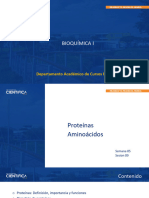 Bioquímica I - Sem-05 - Sesion-09 - 2023-2