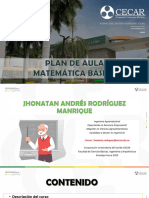 Presentación - Institucional - Plan de Aula Matématica Básica