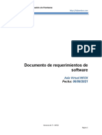 Documentos de Requerimientos