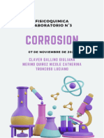 Laboratorio N°3 - Corrosión.