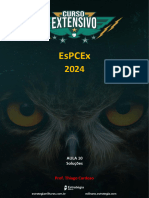 Aula 10 - Soluções - EsPCEx 2024