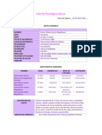 Informe Psicologico