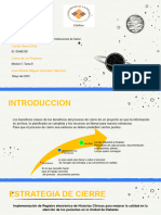 Tarea 8 Presentacion de Cierre de Un Proyecto