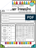 Clave Primer Trimestre - Segundo - Ciclo 23 - 24