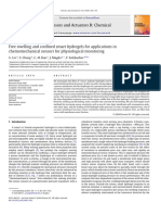 Free Swelling and Confined Smart Hydrogels For Applications in Chemomechanical Sensors For Physiological Monitoring