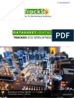 Trackso Datalogger Datasheet STD WT800