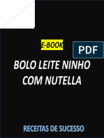 Bolo Leite Ninho Com Nutella