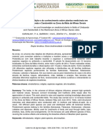 6-Manutenção Da Tradição e Do Conhecimento Sobre Plantas Medicinais em