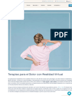 Terapias para El Dolor Con Realidad Virtual - Amelia Virtual Care