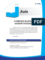 Aula 05 - Comunicação e Assertividade