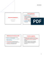 APPLICATION ET TD METABOLISME AA Et Protéines