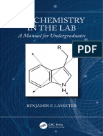 Benjamin F. Lasseter - Biochemistry in The Lab - A Manual For Undergraduates-CRC Press (2020)