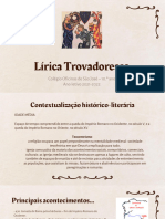 Lírica Trovadoresca