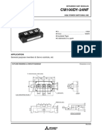 CM100DY-24NF MitsubishiElectricSemiconductor