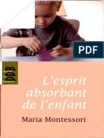 MM L'Esprit Absorbant de L'enfant