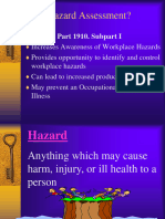 Job Hazard Analysis