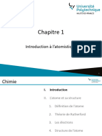 Chimie .1 Atomistique 2020 Chapitre1