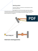 AE Unit 2 Steering and Suspension System Notes