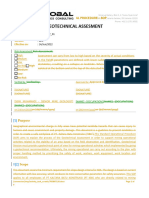 SOP - GEOT - 01 v0.1 GEOTECHNICAL ASSESSMENT