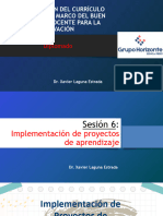 Implementación de Proyectos de Aprendizaje