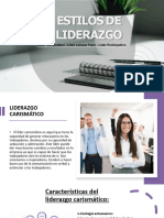 Trabajo - Estilos de Liderazgo