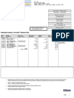 Account Statement: Penyata Akaun