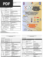 Programa de La 14va SSSMA